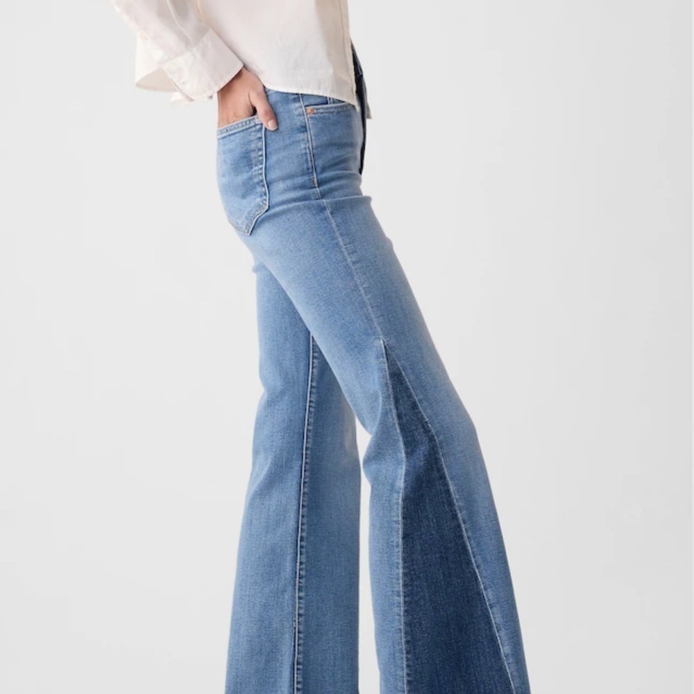 GAP High Rise 70s Flare 34